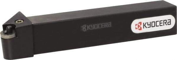Kyocera - PRGN, Right Hand Cut, 90° Lead Angle, 20mm Shank Height x 20mm Shank Width, Negative Rake Indexable Turning Toolholder - 125mm OAL, RN.. 32.. Insert Compatibility, Series PRGN - Exact Tool & Supply