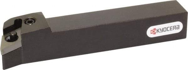 Kyocera - PDHN, Right Hand Cut, 107.50° Lead Angle, 25mm Shank Height x 25mm Shank Width, Negative Rake Indexable Turning Toolholder - 150mm OAL, DN.. 43.. Insert Compatibility, Series PDHN - Exact Tool & Supply