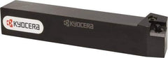Kyocera - PSBN, Right Hand Cut, 75° Lead Angle, 25mm Shank Height x 25mm Shank Width, Negative Rake Indexable Turning Toolholder - 150mm OAL, SN.. 43.. Insert Compatibility, Series PSBN - Exact Tool & Supply
