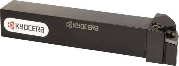 Kyocera - PWLN, Left Hand Cut, 95° Lead Angle, 25mm Shank Height x 25mm Shank Width, Negative Rake Indexable Turning Toolholder - 150mm OAL, WN.. 43.. Insert Compatibility, Series PWLN - Exact Tool & Supply
