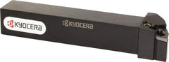 Kyocera - PWLN, Left Hand Cut, 95° Lead Angle, 25mm Shank Height x 25mm Shank Width, Negative Rake Indexable Turning Toolholder - 150mm OAL, WN.. 43.. Insert Compatibility, Series PWLN - Exact Tool & Supply