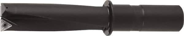 Kyocera - 2-1/4" Max Drill Depth, 0.781" Diam, Indexable Insert Drill - 2 Inserts, 5/8" Shank Diam, Whistle Notch Shank - Exact Tool & Supply