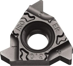 Kyocera - 16ER External Right Hand ISO Laydown Threading Insert - Grade PR1115, TiAlN Coated Carbide, 9.53mm Inscribed Circle - Exact Tool & Supply