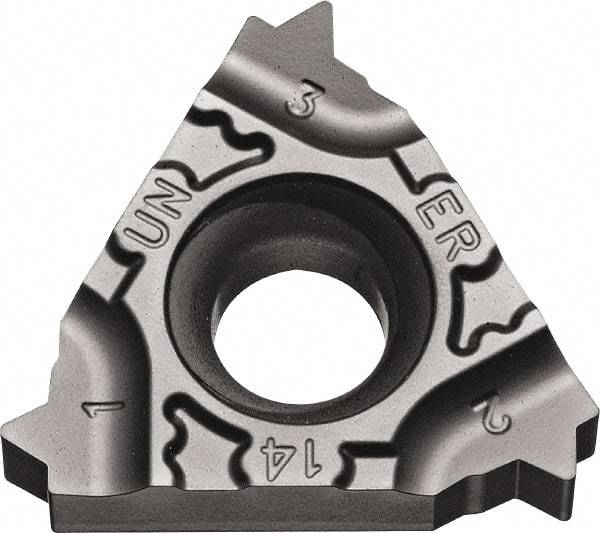 Kyocera - 16ER External Right Hand 12 UN Laydown Threading Insert - Grade PR1115, TiAlN Coated Carbide, 9.53mm Inscribed Circle - Exact Tool & Supply