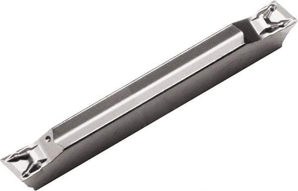 Kyocera - 2520GDM PF Grade PR1535, 2.5mm Cutting Width Carbide Grooving Insert - Right Hand, 0.03mm Corner Radius, Megacoat Nano Finish - Exact Tool & Supply