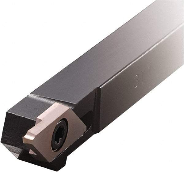 Kyocera - KTKFL, Left Hand Cut, TKF 12L... Insert, Indexable Cutoff Toolholder - 6mm Max Depth of Cut, 20mm Shank Width, 16mm Shank Height, 120mm OAL - Exact Tool & Supply