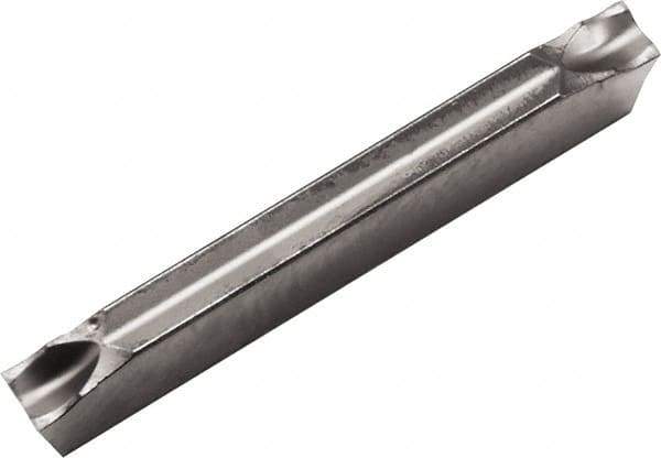 Kyocera - 2020GDM PF Grade PR1535, 2mm Cutting Width Carbide Grooving Insert - Neutral, 0.15mm Corner Radius, Megacoat Nano Finish - Exact Tool & Supply