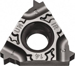 Kyocera - 16IR Internal Right Hand 14 UN Laydown Threading Insert - Grade PR1115, TiAlN Coated Carbide, 9.53mm Inscribed Circle - Exact Tool & Supply