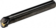 Kyocera - 32mm Min Bore Diam, 200mm OAL, 25mm Shank Diam, A-DTFN Indexable Boring Bar - 42mm Max Bore Depth, TN..G 1204.., TNGA 1204.., TNGG 1204.., TNMA 1204.., TNMG 1204.., TNMM 1204.. Insert, Screw Clamping Holding Method - Exact Tool & Supply