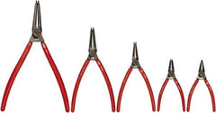 Wiha - 5 Piece Retaining Ring Plier Set - Comes in Box - Exact Tool & Supply