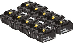 Makita - 18 Volt Lithium-Ion Power Tool Battery - 3 Ahr Capacity, Series LXT - Exact Tool & Supply