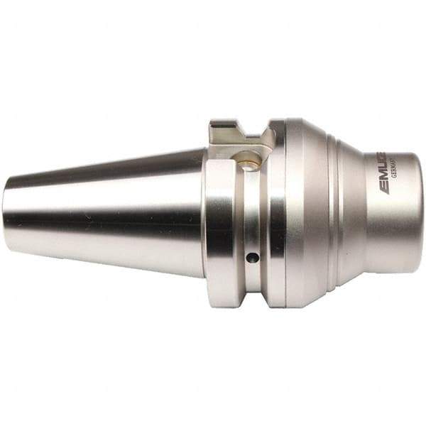 Emuge - BT40 Taper Shank, 3/4" Hole Diam x 40mm Nose Diam Milling Chuck - 70mm Projection, Through-Spindle Coolant, Balanced to 20,000 RPM - Exact Tool & Supply