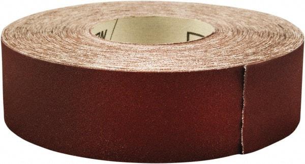 Norton - 2" x 50 Yd 150 Grit Aluminum Oxide Shop Roll - J Weighted Backing - Exact Tool & Supply