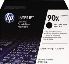 Hewlett-Packard - Black Toner Cartridge - Use with HP LaserJet Enterprise 600 M601, M602, M603, M4555 MFP - Exact Tool & Supply