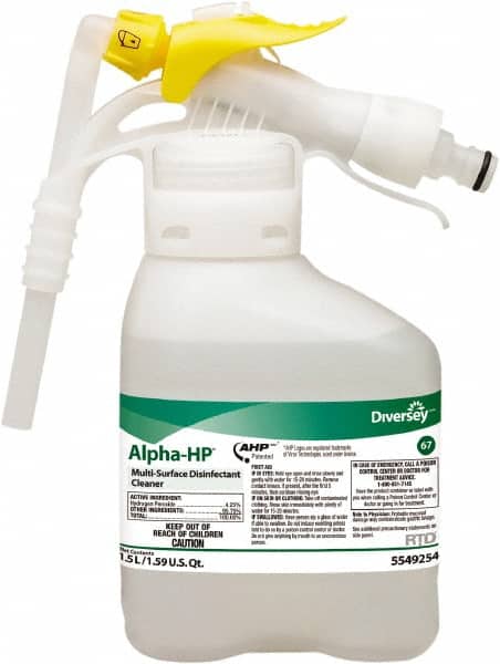 Diversey - Case of (2) 1.5 L Spray Bottles Disinfectant - Exact Tool & Supply