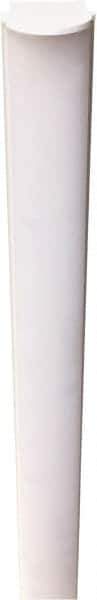 Philips - 62 Watt, 8,000 Lumen, LED Strip Light - Surface Mounted, 120/277 Volt, 4,000° K, 8' Long x 2-1/2" Wide x 3" High - Exact Tool & Supply