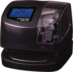 Amano - Time Clocks & Time Recorders Punch Style: Manual/Automatic Power Source: 115V 60 Hz AC - Exact Tool & Supply