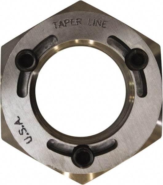 Taper Line - 2-3/4 - 12 Thread, 2-3/4" Bore Diam, 4" OD, Shaft Locking Device - 1-37/64" OAW - Exact Tool & Supply