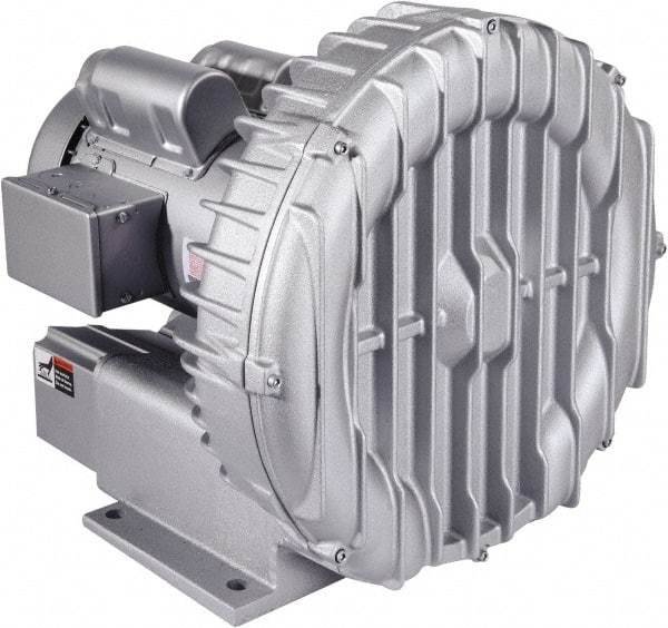 Gast - Regenerative Air Blowers Horsepower: 2-1/2 Cubic Feet per Minute: 215.00 - Exact Tool & Supply