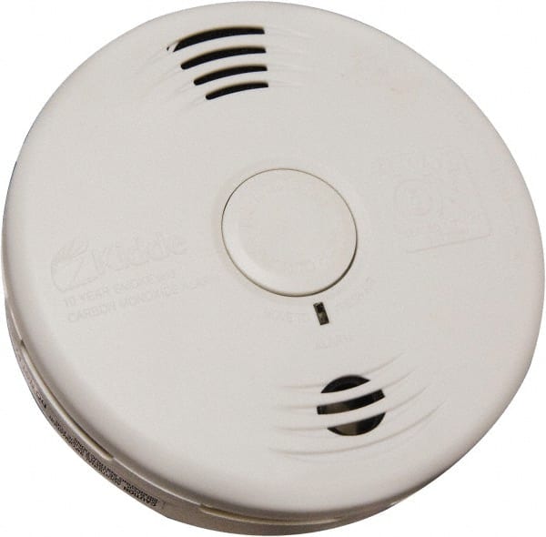 Kidde - Smoke & Carbon Monoxide (CO) Alarms; Alarm Type: Smoke ; Power Source: Battery ; Sensor Type: Electrochemical; Photoelectric ; Mount Type: Ceiling ; Interconnectable: Non-Interconnectable ; Battery Chemistry: Lithium-Ion - Exact Tool & Supply