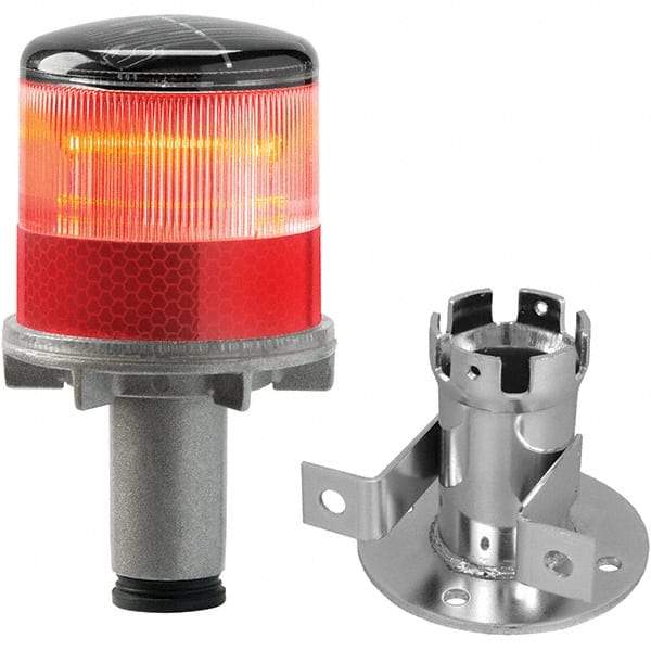 TAPCO - Strobe & Flashing Lights Light Type: Strobe Lens Color: Red - Exact Tool & Supply