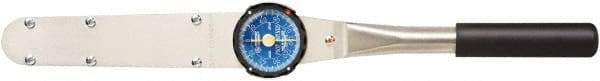 Sturtevant Richmont - 3/8" Drive Dial Torque Wrench - 14 N/m to 70 N/m Torque, 12.3" OAL, 1 N/m Graduation - Exact Tool & Supply
