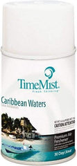 TimeMist - 6.6 oz Air Freshener Dispenser Canister Refill - Caribbean Waters, Compatible with TimeMist Metered Fragrance Dispensers - Exact Tool & Supply