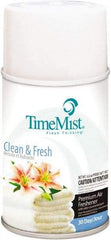 TimeMist - 6.6 oz Air Freshener Dispenser Canister Refill - Clean/Fresh, Compatible with TimeMist Metered Fragrance Dispensers - Exact Tool & Supply