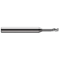 Harvey Tool - 3/64" Diam 3 Flute Solid Carbide 0.005" Corner Radius - Exact Tool & Supply
