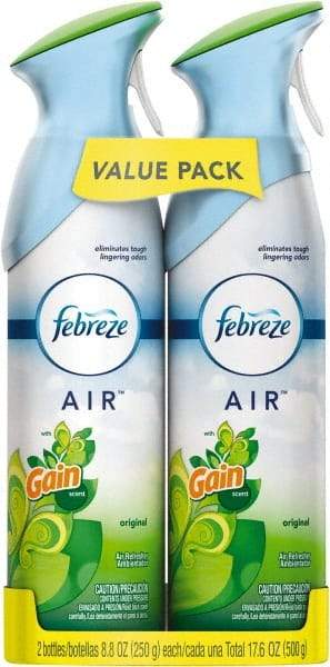 Febreze - 8.8 oz Aerosol Can Air Freshener - Liquid, Gain Original Scent - Exact Tool & Supply