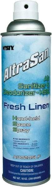 Misty - 10 oz Aerosol Can Air Freshener - Liquid, Fresh Linen Scent - Exact Tool & Supply