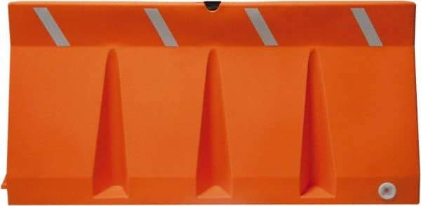 Diversified Plastics - Traffic Barricades Type: Traffic Barrier Barricade Height (Inch): 33-3/4 - Exact Tool & Supply