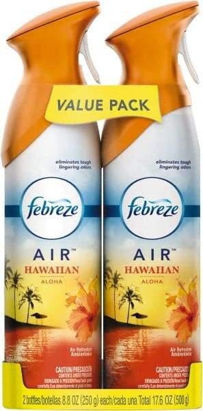 Febreze - 8.8 oz Aerosol Can Air Freshener - Liquid, Hawaiian Aloha Scent - Exact Tool & Supply