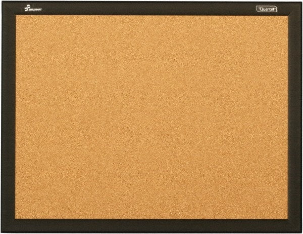 Ability One - Cork Bulletin Boards; Style: Open Cork Bulletin Board ; Color: Neutral Tan ; Material: Aluminum Frame ; Width (Inch): 48 ; Height (Inch): 36 - Exact Tool & Supply