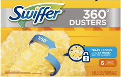 Swiffer - Replacement Fiber Duster - 6" OAL, Yellow - Exact Tool & Supply