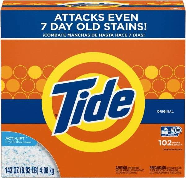 Tide - 143 oz Powder Laundry Detergent - Exact Tool & Supply