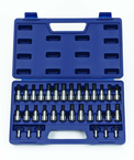 32 Piece - 1/4 & 3/8" Drive - Bit Socket Set - Exact Tool & Supply