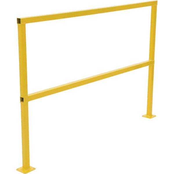 Vestil - 60" Long x 42" High, Steel Square Handrails - Exact Tool & Supply