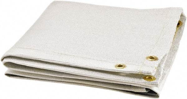 Steiner - 5' Wide x 0.08" Thick Fiberglass Welding Blanket - White - Exact Tool & Supply