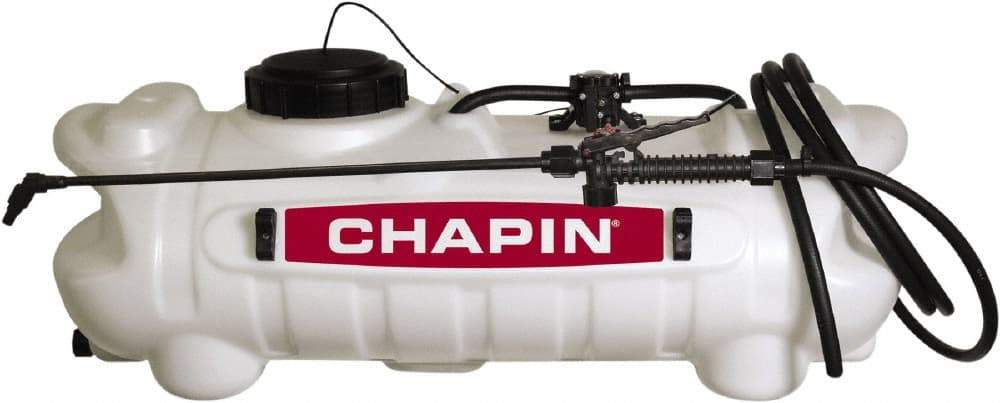 Chapin - 15 Gal Chemical Safe Garden Hand Sprayer - Use with Cleaners/Degreasers, Polyethylene Tank, Wide Mouth, Reinforced Hose - Exact Tool & Supply