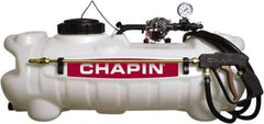 Chapin - 15 Gal Chemical Safe Garden Hand Sprayer - Use with Cleaners/Degreasers, Polyethylene Tank, Wide Mouth, Reinforced Hose - Exact Tool & Supply