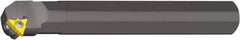 Vargus - External Thread, Right Hand Cut, 1-1/4" Shank Width x 1-1/4" Shank Height Indexable Threading Toolholder - 7" OAL, 5UER Insert Compatibility, AL Toolholder, Series U Style - Exact Tool & Supply