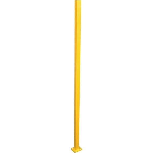 Vestil - 6' High, Yellow Hinged Door - Exact Tool & Supply
