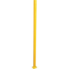 Vestil - 6' High, Yellow Hinged Door - Exact Tool & Supply