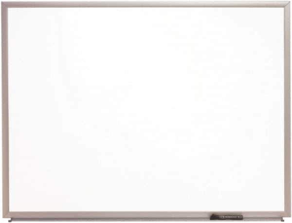 Ability One - 24" High x 36" Wide Dry Erase - Aluminum Frame - Exact Tool & Supply