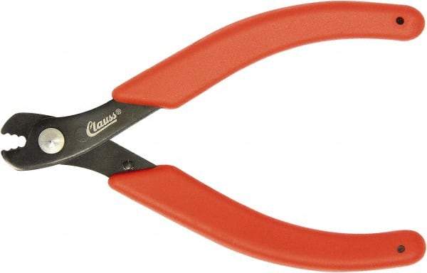 Clauss - 8-15/64" OAL, 1/4" Capacity, Wire Cutter - 1/4" Jaw Length x 0.63mm Jaw Width - Exact Tool & Supply