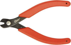 Clauss - 8-15/64" OAL, 1/4" Capacity, Wire Cutter - 1/4" Jaw Length x 0.63mm Jaw Width - Exact Tool & Supply