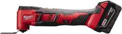 Milwaukee Tool - 18 Volt, Cordless Multi Tool Kit - 5,000 to 20,000 RPM, Battery Included - Exact Tool & Supply