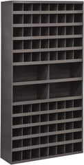Durham - 84 Bin, Small Parts Storage Bin - 12" Deep x 35" Wide x 65" High - Exact Tool & Supply