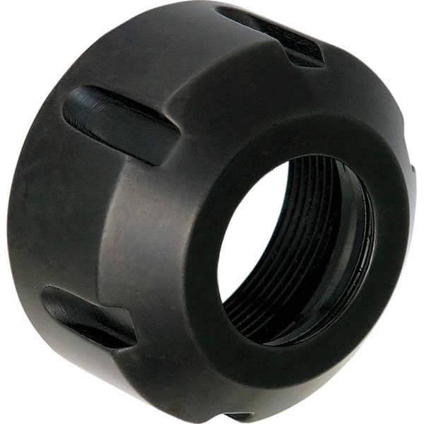 Techniks - Collet Nuts & Locknuts Type: Slotted Collet Nut Collet Series: ER25 - Exact Tool & Supply